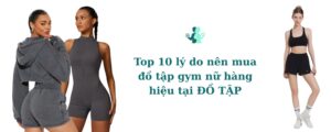 Đồ tập gym nữ hàng hiệu