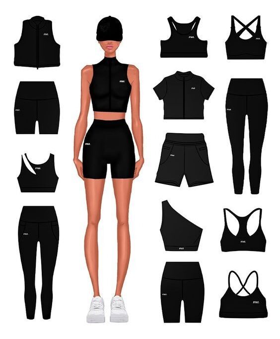 Đa dạng đồ tập gym nữ hàng hiệu